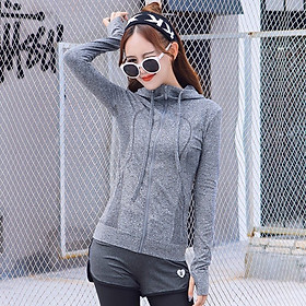 Áo Khoác Gym Đốm Thể Thao Nữ