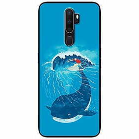 Ốp lưng dành cho Oppo A5 2020 - A9 2020 mẫu Ván Cá Voi