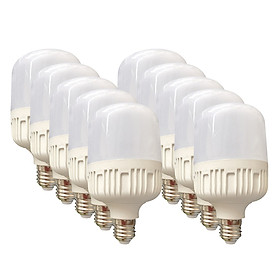 Mua Bộ 10 Bóng Đèn LED BULD TRỤ Công Suất 20W (Trắng)