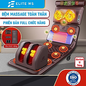 Đệm ELITE MS - Đệm Massage Toàn Thân Hỗ Trợ Giảm Đau Nhức