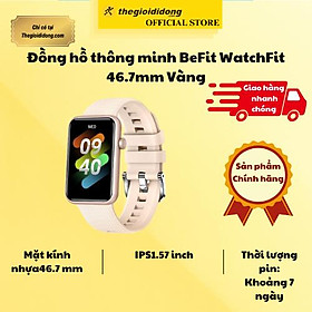 Mua Đồng hồ thông minh BeFit WatchFit 46.7mm - Hàng Chính Hãng