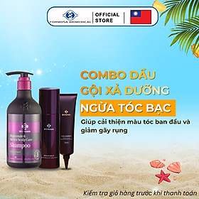 Combo Dầu Gội Xả Dưỡng Ngăn ngừa lão hóa tóc/da đầu Dr's Formula