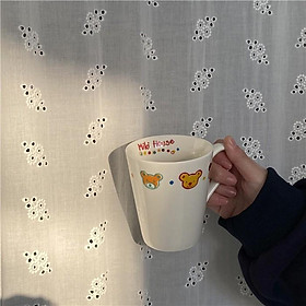 Cốc, dĩa sứ tráng men Miki house và Anpanman
