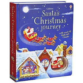 Hình ảnh Santa's Christmas Journey with wind-up sleigh