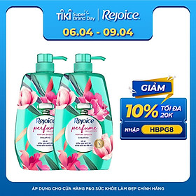 Combo 2 Dầu Gội Rejoice Fraya Hương Hoa Mẫu Đơn 900g