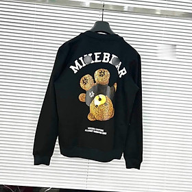 ÁO KHOÁC NỈ HODDIES CỔ TRÙM ĐẦU - FORM TO THỜI TRANG HÀN QUỐC , LOGO GẤU BEAR SIÊU CHẤT HOTTREND GENZ THỜI TRANG N
