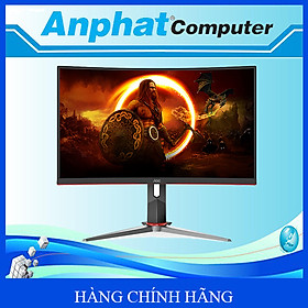 Màn hình LCD CONG AOC CQ27G2 Gaming (27 Inch/QHD/VA/144HZ/1MS) - Hàng Chính Hãng