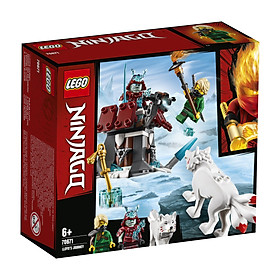 Đồ Chơi Xếp Hình LEGO Cuộc Chạm Trán Giữa Lloyd Và Samurai Băng 70671