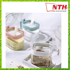 BỘ 3 LỌ ĐỰNG GIA VỊ HOKORI - THƯƠNG HIỆU VIỆT NHẬT -NTH
