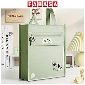 Túi Vải Học Thêm - 8010 - Màu Xanh Lá