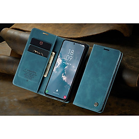 Bao da dạng ví dành cho Samsung Galaxy A24 chính hãng Caseme - Hàng nhập khẩu