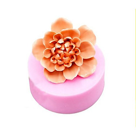 Mua Khuôn silicon 4d hoa mẫu đơn đại cánh xòe 10 cm