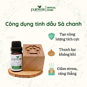 Combo tinh dầu bỏ túi Purevess, giúp thư giãn, nhỏ gọn, tiện lợi