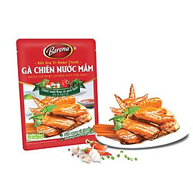 Combo 3 gói Xốt Gia vị hoàn chỉnh Barona - Gà Chiên Nước Mắm 80gr