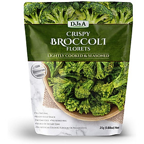 Snack súp lơ xanh sấy giòn DJ&A Crispy Broccoli 25g