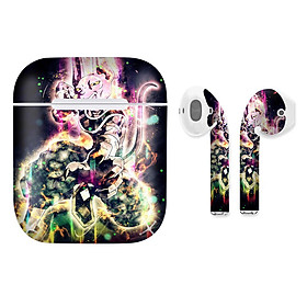 Mua Miếng dán skin chống bẩn cho tai nghe AirPods in hình Dragon Ball - Beerus 2 - 7vnr43 (bản không dây 1 và 2)