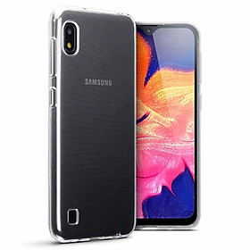 Ốp lưng dành cho Samsung Galaxy A10 silicon dẻo trong suốt cao cấp loại A+