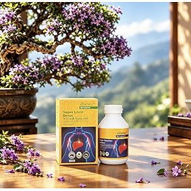 Viên uống Giải độc gan Vitatree Super Liver detox, lọ 80v, nhập khẩu Úc