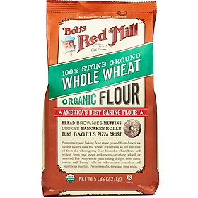 Bột mì nguyên cám hữu cơ Organic Whole Wheat Flour Bob s Red Mill