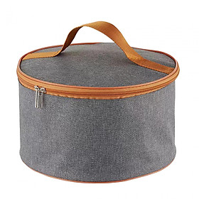 Camping Cookware Carry Bag Waterproof Zipper Closure Camping Pot Storage Bag