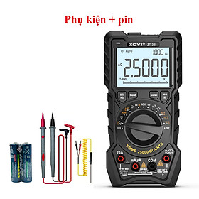 Đồng hồ vạn năng kỹ thuật số ABG ZOYI ZT-225 tự động độ chính xác cao, công cụ tối ưu cho việc bảo trì và kiểm tra điện