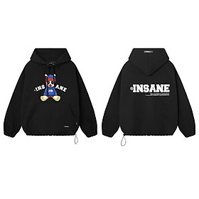 Áo hoodie in nổi chữ mới về, nón rộng 2 lớp, form rộng 75kg ,vải dày mịn,chống nắng tốt, nách rộng tay phồng dây rút