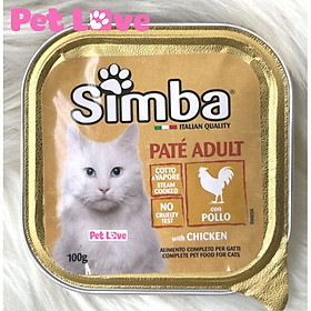 Pate Simba dinh dưỡng cao cấp cho chó mèo (Monge, Ý)