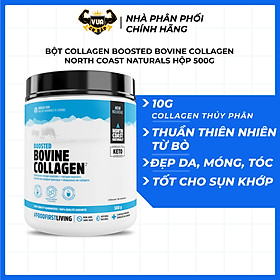 Bột Collagen Boosted Bovine Collagen North Coast Naturals Hộp 500g