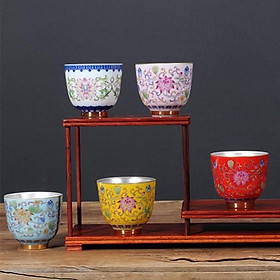 Mua Chén Bạc uống trà hoa sen – màu xanh