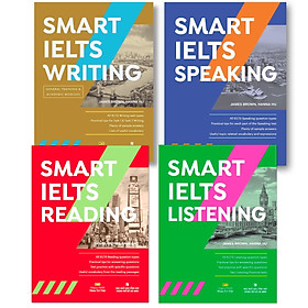 Download sách Combo Smart IELTS Writing, Smart IELTS Speaking, Smart IELTS Listening, Smart IELTS Reading