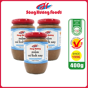 3 Hũ Mắm Cá Linh Xay Sông Hương Foods Hũ 400g
