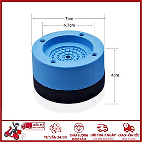 GIADUNGHOANGMAI Bộ 4 đế kê máy giặt silicon