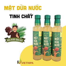 Mật Dừa Nước Cô Đặc Tự Nhiên 375g - Mật Dừa Nước Ông Sáu - Đặc sản Cần Giờ