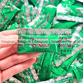 Nước Tương Nhật Honjozo SHODA SHOYU 4.3ML [200 gói] - Nước Tương Gói Nhỏ