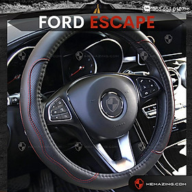 Bọc Vô Lăng ô tô FORD ESCAPE - Mã 3D Max - Lõi Cao Su Non & 3D Chống Trượt Tay
