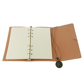 A6 Loose-Leaf Retro Strap Hand Book String Blank Notebook