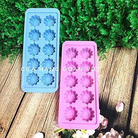 Mua Khay Làm Thạch  Rau Câu  Đá ... Hình Hoa Cúc - Combo 2 Khuôn