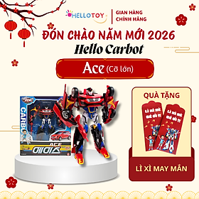 Đồ Chơi Mô Hình Lắp Ráp Xe Hơi Biến Hình HELLO CARBOT ACE (Cỡ Lớn)