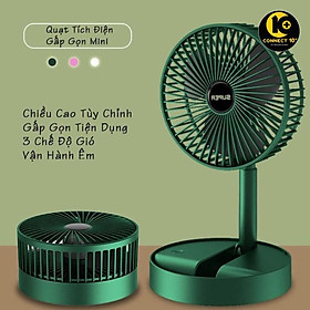 Mua Quạt Tích Điện Để Bàn Gấp Gọn Super
