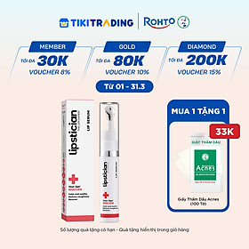Serum dưỡng môi, phục hồi khô nứt Lipstician Lip Serum Rescuer 9g
