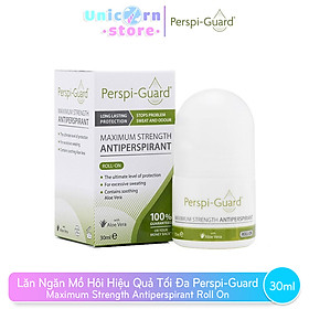 Lăn Khử Mùi Ngăn Mồ Hôi Perspi-Guard Maximum Strength Antiperspirant Roll-on 30ml - Giải Pháp Khử Mùi & Ngăn Tiết Mồ Hôi Cơ Thể Đến Từ Anh