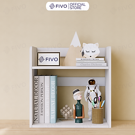 Mua Giá Sách Gỗ Để Bàn Đa Năng FB22 FIVO Màu Trắng  Hồng  Vàng  Tiết Kiệm Không Gian Bàn Học  Làm Việc Gọn Gàng