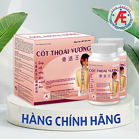 Hình ảnh Cốt Thoái Vương- Hộp 180 viên, tiết kiệm hơn- Giúp cột sống khỏe mạnh hơn