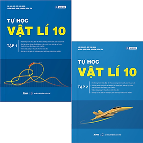 Combo Tự Học Vật Lý Lớp 10 - Tập 1 + 2 (Moon)