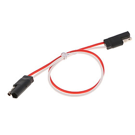 Car Quick Disconnect Connect 16 Gauge 2 Pin SAE Waterproof Wire Harness Plug