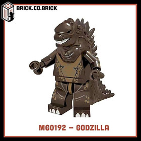 Đồ Chơi Lắp Ráp Mô Hình Godzilla minifig Khủng Long Nhỏ Trong Suốt PG1147