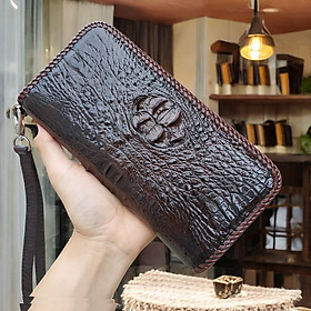 Ví cầm tay gù cá sấu 