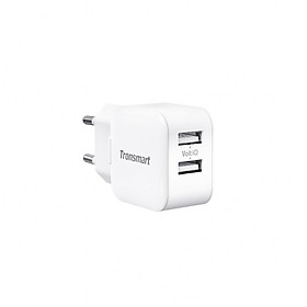 Cốc sạc 2 cổng mini siêu nhỏ gọn Tronsmart W02 công nghệ VoliQ 12W, đầu ra 2.4A cho iPhone 12/ 12 Pro/ 12 Pro Max iPhone 11/ 11 Pro/ 11 Pro Max, iPhone Xs / Xs Max / XR, iPad Pro, Samsung S10, LG, máy tính bảng, máy ảnh - Hàng Chính Hãng