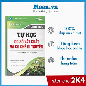 [Download Sách] Sách ID ôn thi THPT QG 2021 môn Sinh Tự học cơ sở vật chất và cơ chế di truyền thầy Phan Khắc Nghệ