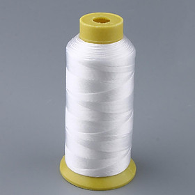 Strong 210D Bonded Nylon Sewing Thread for DIY Leather Craft 900m White